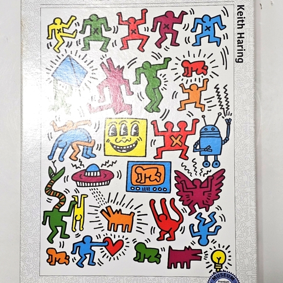Eurographics Puzzles Fine Art Collection Keith Haring 1000-Piece Jigsaw Puzzle - Picture 11 of 11